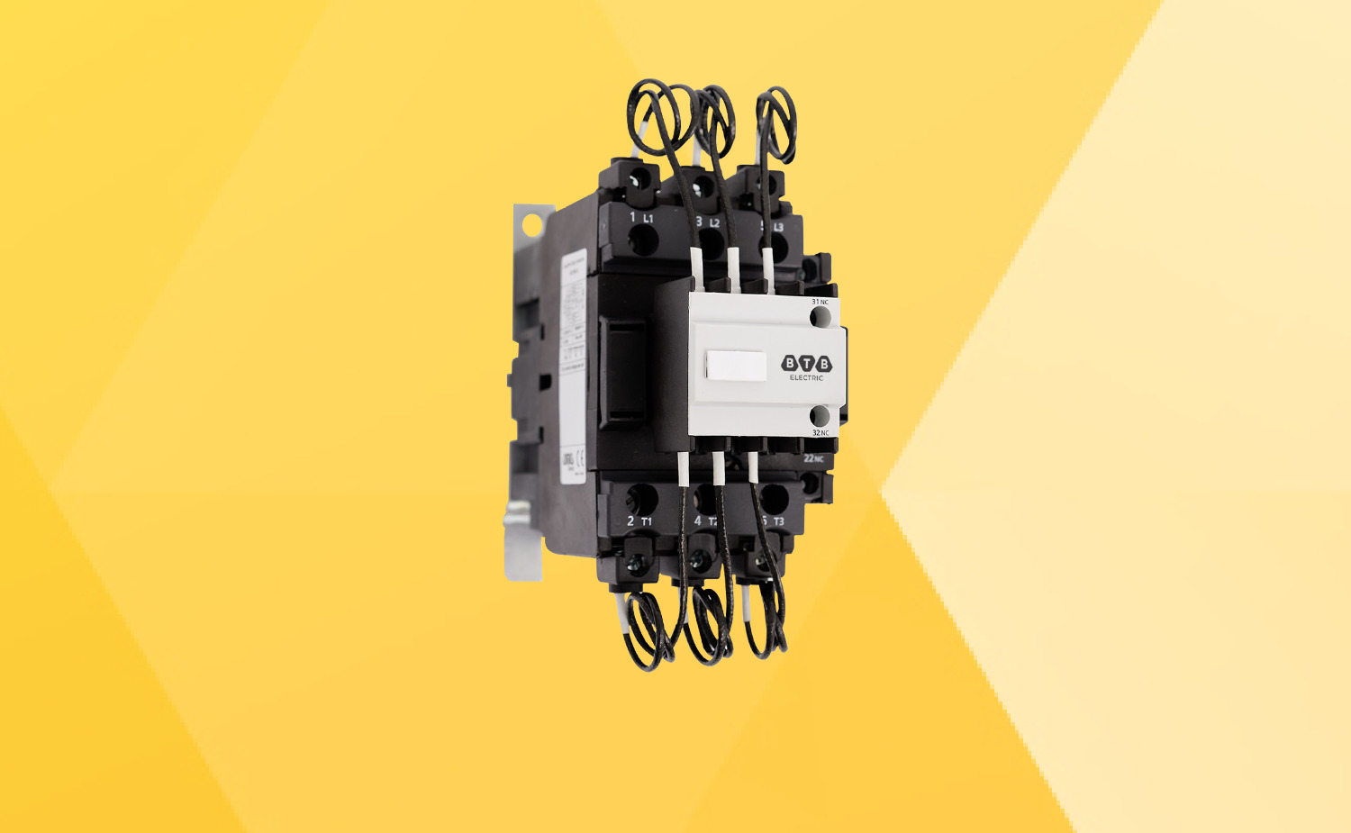 capacitor duty contactor btb logo 1500