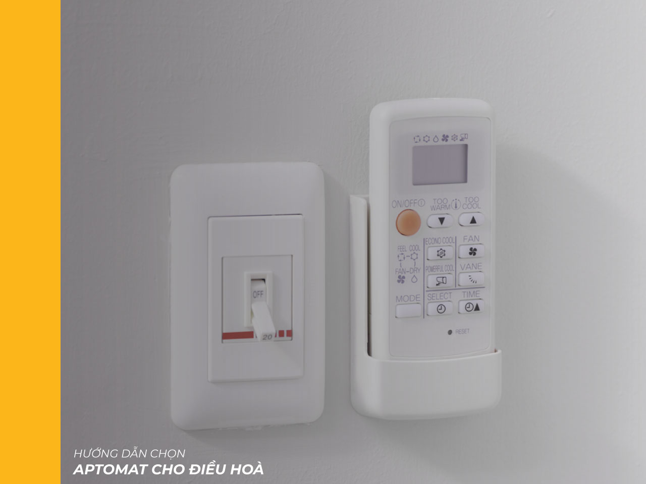 Hướng dẫn chọn aptomat lắp cho điều hòa