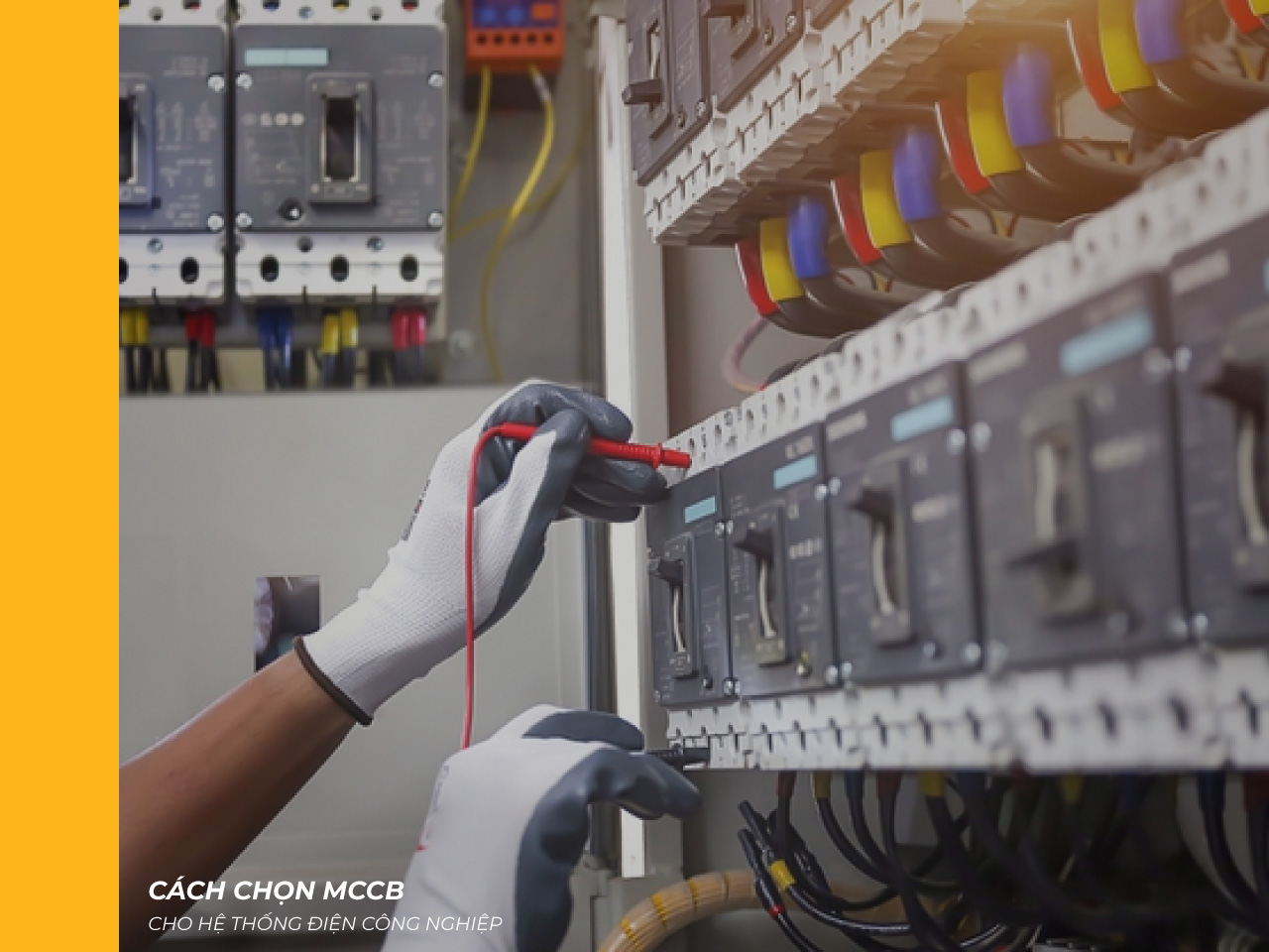 Cách chọn MCCB cho hệ thống điện công nghiệp