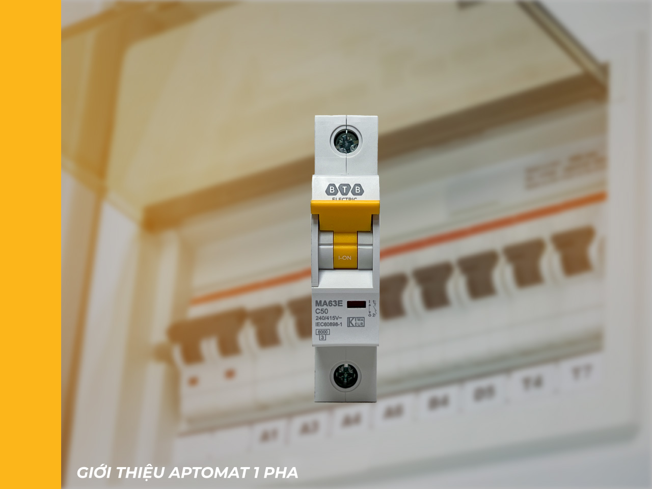 Aptomat 1 pha là gì? Cấu tạo, nguyên lý làm việc, ứng dụng