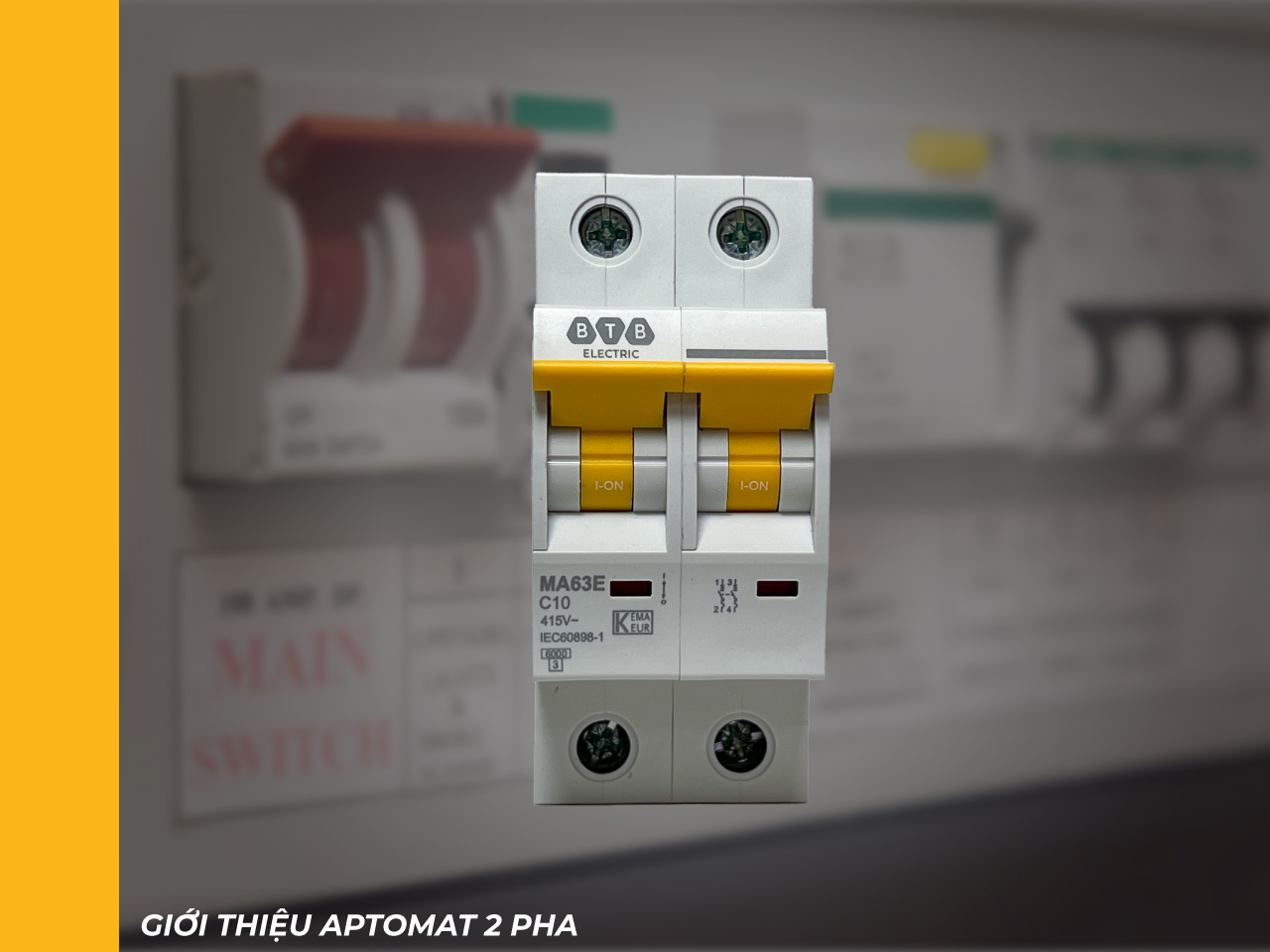 Aptomat 2 pha là gì? Cấu tạo, phân loại và ứng dụng