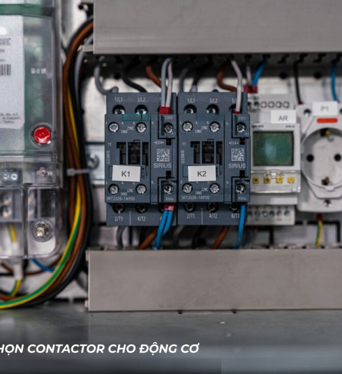 Hướng dẫn chọn contactor cho động cơ