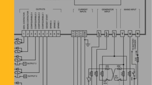 3 sơ đồ nguyên lý tủ điện ATS và hướng dẫn đấu tủ ATS