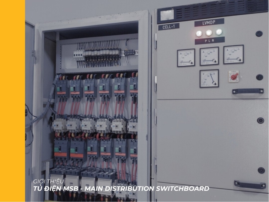 Tủ điện MSB - Cấu tạo, chức năng và ứng dụng thực tế